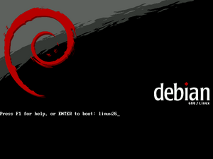 Debian-Installer の起動